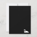 Search for swan invitations White