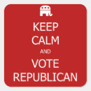 Search for keep calm stickers Republican