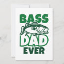 Search for fishing pun cards Bass