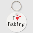 Search for love baking key rings Cute