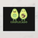 Search for funny vegan postcards Avocado