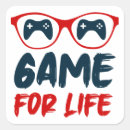 Search for life is a game stickers Gaming