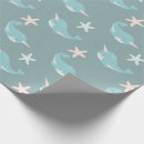 Search for narwhal wrapping paper Blue