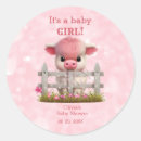 Search for pink cow stickers Country