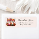 Search for animal couple return address labels In love