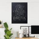 Search for christmas chalkboard posters Typography
