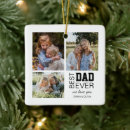 Search for fathers day christmas tree decorations Best dad ever