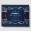 Search for navy blue wedding guest books Reception