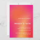 Search for abstract sweet 16 invitations 16th birthday