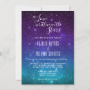 Search for purple and teal wedding invitations Elegant