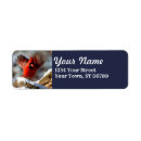 Search for red cardinals return address labels Modern