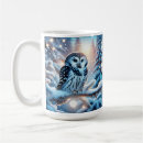 Search for white owl mugs Black