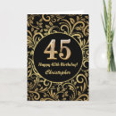 Search for 45th woman birthday cards Forty fifth birthday