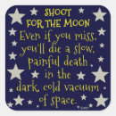 Search for shoot for the moon stickers Stars