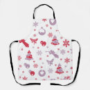 Search for angels long aprons Red
