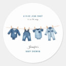 Search for blue denim jeans stickers Blue jean baby shower