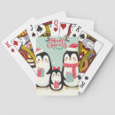 Search for penguins playing cards Winter