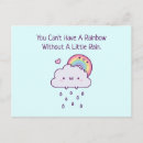 Search for rains postcards Kawaii