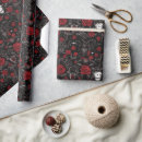 Search for vintage valentine wrapping paper Gothic