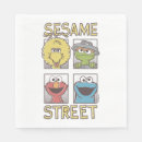 Search for sesame street characters napkins Elmo