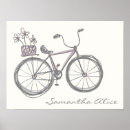 Search for bicycle posters Whimsical