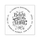 Search for believe rubber stamps Believe in the magic