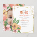 Search for sweet as a peach first birthday Modern