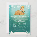 Search for deer baby shower invitations Snowflake