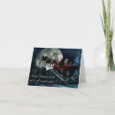 Search for full moon christmas cards Sleigh
