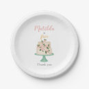 Search for cake plates First birthday