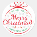 Search for wish you a merry christmas stickers Cute