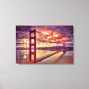 Search for golden gate bridge canvas prints Bay