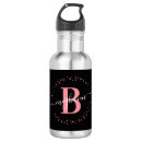 Search for black water bottles Initial