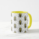 Search for black and yellow bee mugs Apiary