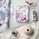 Search for chinoiserie christmas wrapping paper Red
