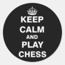 Search for playing chess stickers Black