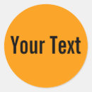 Search for orange color stickers Background