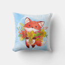 Search for red fox cushions Cartoon