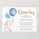 Search for drive by baby boy shower invitations Cute