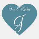 Search for heart initials stickers For her