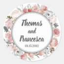 Search for coral and grey wedding stickers Flowers