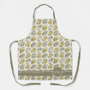 Search for gold monogram aprons Name and monogram