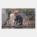 Search for save the date rectangle stickers Marriage