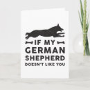 Search for funny german shepherd cards Animal