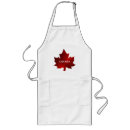 Search for red maple leaf aprons Canada