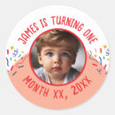 Search for 1 year stickers Turning one