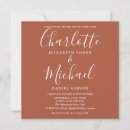 Search for desert square invitations Minimalist