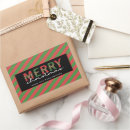 Search for red green stripes stickers Merry christmas