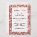 Search for leaves pattern invitations Background