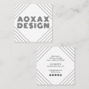 Search for unique shaped business cards Elegant